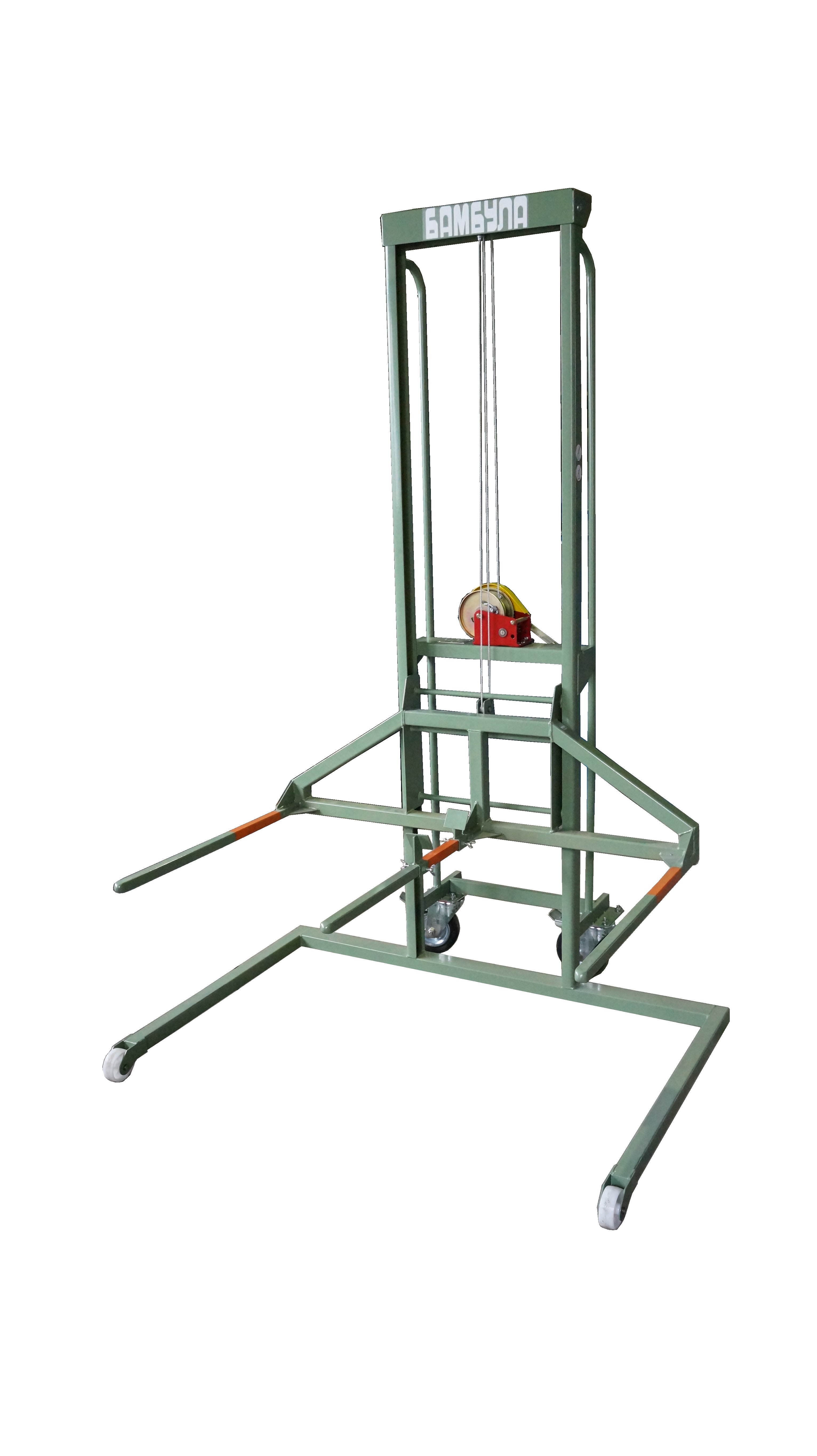 Подъёмник для рулонов тканей, мин.ваты массой до 150 кг, шириной до 1600 мм 